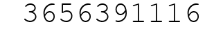 Number 3656391116.