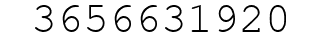 Number 3656631920.