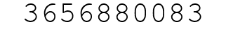Number 3656880083.