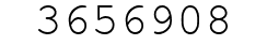 Number 3656908.