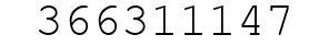 Number 366311147.