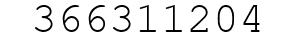 Number 366311204.