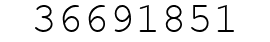Number 36691851.