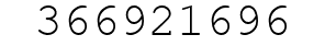 Number 366921696.