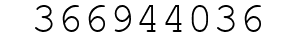 Number 366944036.