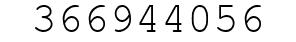 Number 366944056.