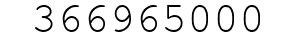 Number 366965000.