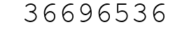 Number 36696536.