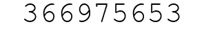 Number 366975653.