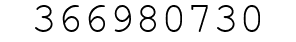 Number 366980730.