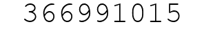Number 366991015.