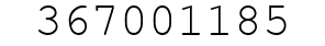 Number 367001185.