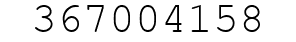Number 367004158.