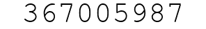 Number 367005987.