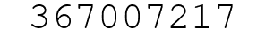 Number 367007217.