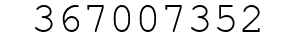 Number 367007352.