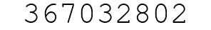 Number 367032802.