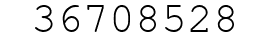 Number 36708528.