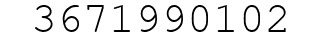 Number 3671990102.