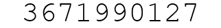 Number 3671990127.