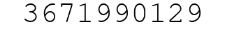 Number 3671990129.