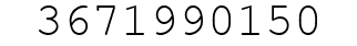 Number 3671990150.
