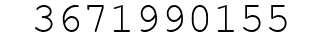 Number 3671990155.