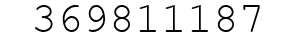 Number 369811187.