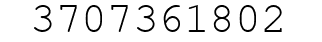 Number 3707361802.