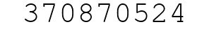 Number 370870524.