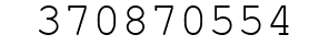 Number 370870554.