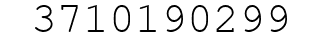 Number 3710190299.