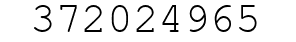 Number 372024965.