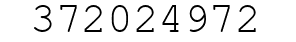 Number 372024972.