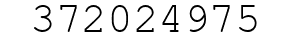 Number 372024975.