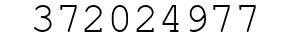 Number 372024977.