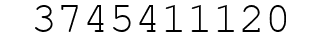 Number 3745411120.