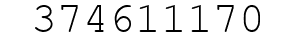 Number 374611170.