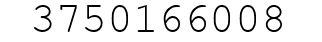 Number 3750166008.