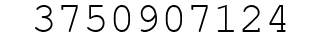 Number 3750907124.
