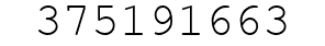 Number 375191663.