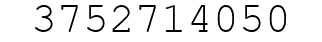 Number 3752714050.