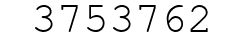 Number 3753762.