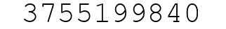 Number 3755199840.