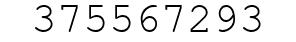 Number 375567293.
