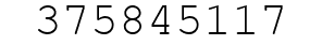 Number 375845117.