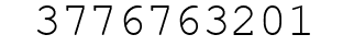 Number 3776763201.