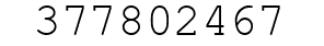 Number 377802467.