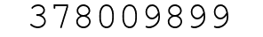 Number 378009899.