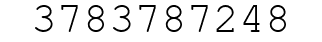 Number 3783787248.